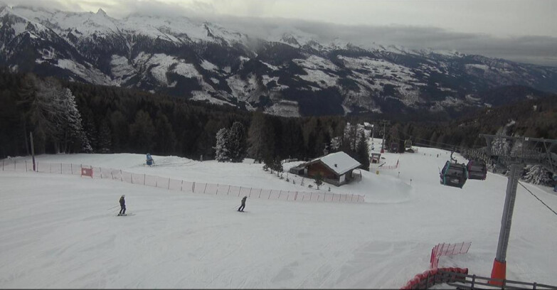 Webcam Bellamonte-Alpe Lusia - Pista Le Fassane e Morea Snowpark