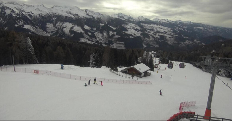 Webcam Bellamonte-Alpe Lusia - Pista Le Fassane e Morea Snowpark