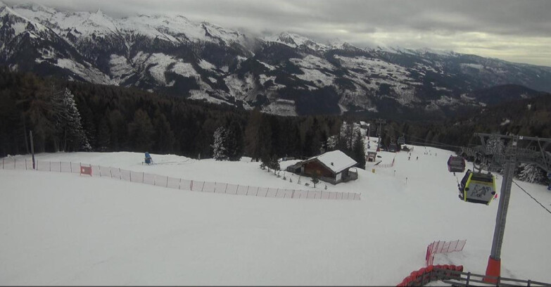Webcam Bellamonte-Alpe Lusia - Pista Le Fassane e Morea Snowpark