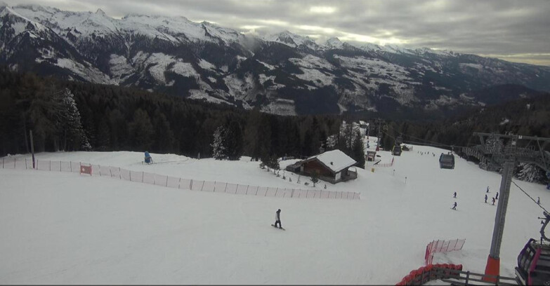 Webcam Bellamonte-Alpe Lusia - Pista Le Fassane e Morea Snowpark
