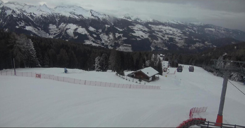 Webcam Bellamonte-Alpe Lusia - Pista Le Fassane e Morea Snowpark