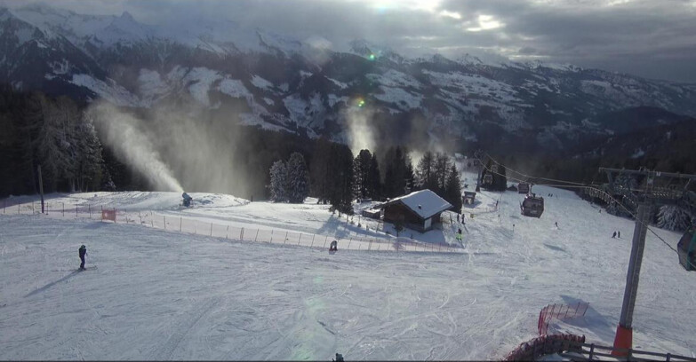 Webcam Bellamonte-Alpe Lusia  - Pista Le Fassane e Morea Snowpark
