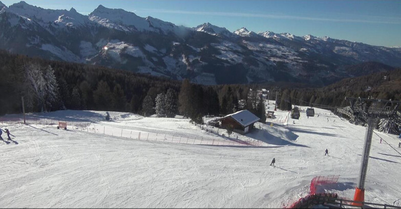 Webcam Bellamonte-Alpe Lusia - Pista Le Fassane e Morea Snowpark