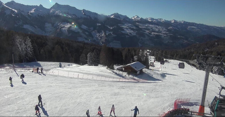 Webcam Bellamonte-Alpe Lusia - Pista Le Fassane e Morea Snowpark
