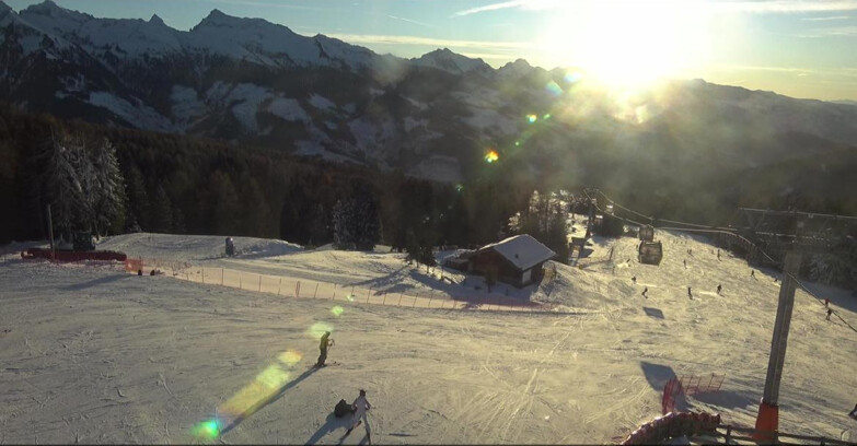 Webcam Bellamonte-Alpe Lusia  - Pista Le Fassane e Morea Snowpark