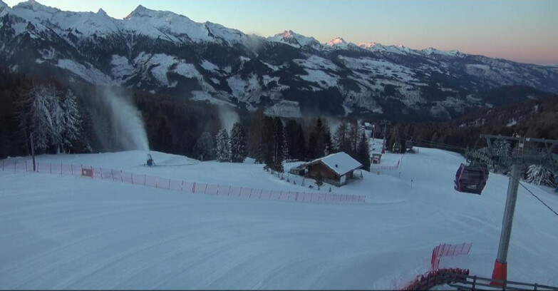 Webcam Bellamonte-Alpe Lusia - Pista Le Fassane e Morea Snowpark