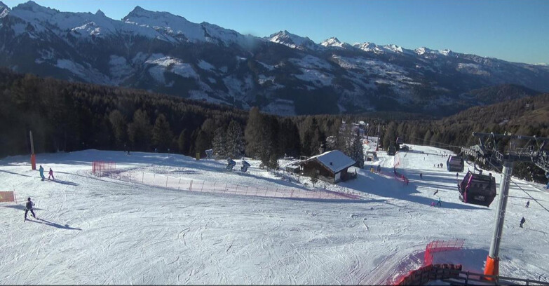 Webcam Bellamonte-Alpe Lusia  - Pista Le Fassane e Morea Snowpark