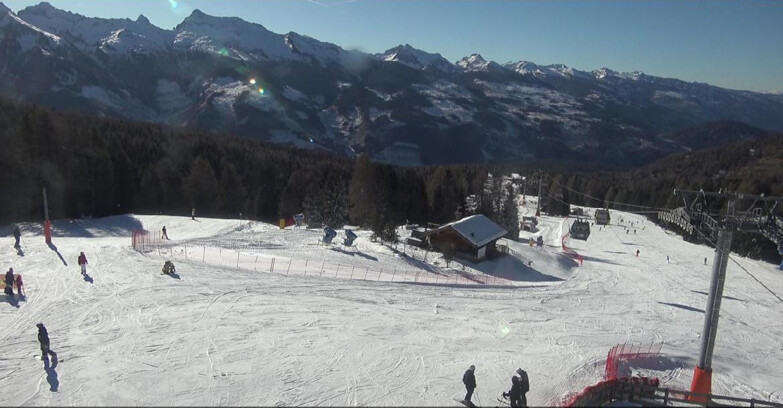 Webcam Bellamonte-Alpe Lusia  - Pista Le Fassane e Morea Snowpark