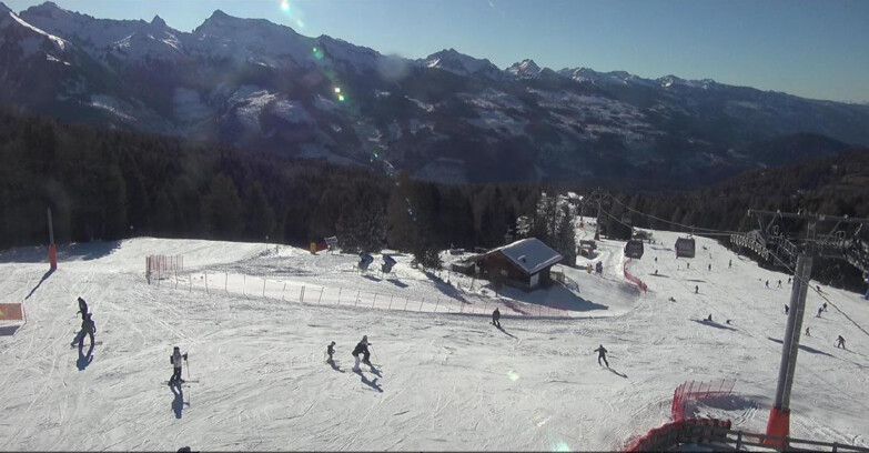 Webcam Bellamonte-Alpe Lusia  - Pista Le Fassane e Morea Snowpark