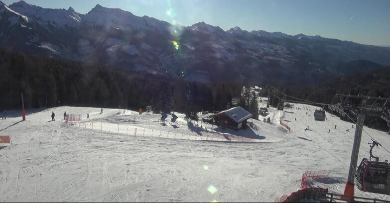 Webcam Bellamonte-Alpe Lusia  - Pista Le Fassane e Morea Snowpark