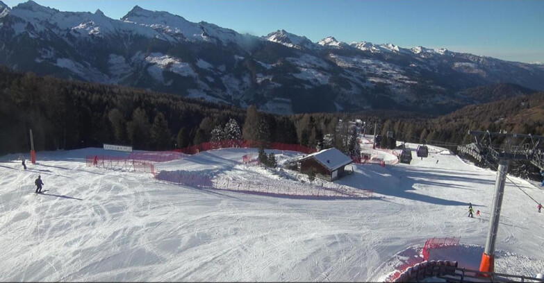 Webcam Bellamonte-Alpe Lusia - Pista Le Fassane e Morea Snowpark