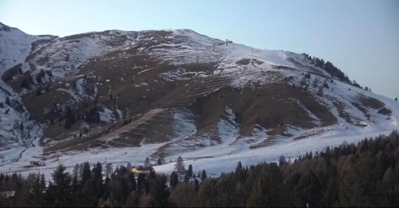 Webcam Bellamonte-Alpe Lusia - Pista direttissima Le Cune