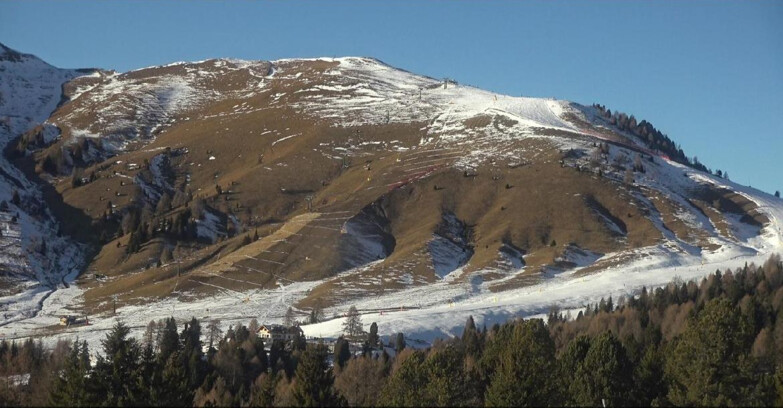 Webcam Bellamonte-Alpe Lusia - Pista direttissima Le Cune