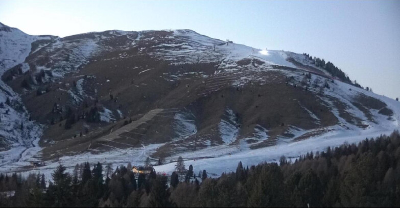 Webcam Bellamonte-Alpe Lusia - Pista direttissima Le Cune