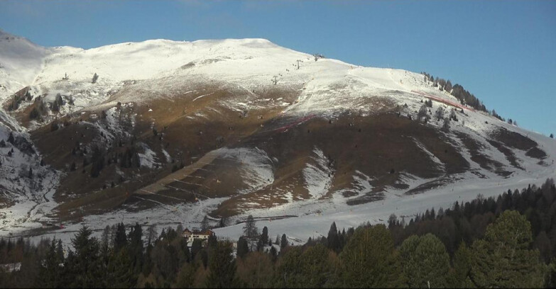 Webcam Bellamonte-Alpe Lusia  - Pista direttissima Le Cune