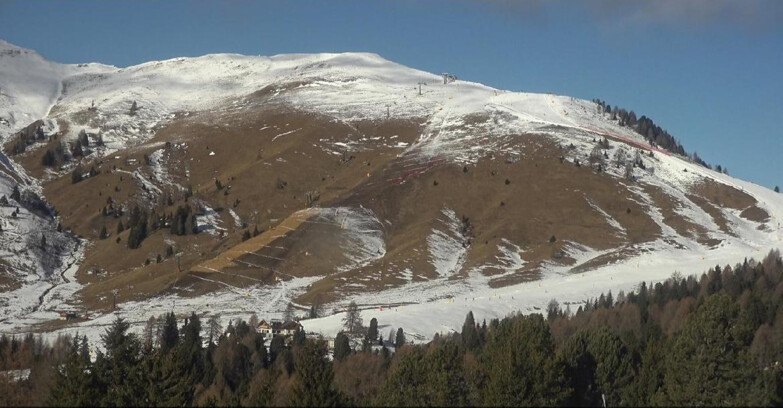 Webcam Bellamonte-Alpe Lusia  - Pista direttissima Le Cune
