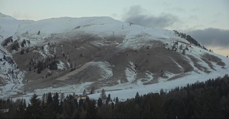 Webcam Bellamonte-Alpe Lusia  - Pista direttissima Le Cune