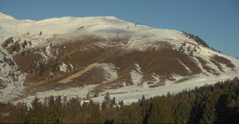 Webcam Bellamonte-Alpe Lusia  - Pista direttissima Le Cune