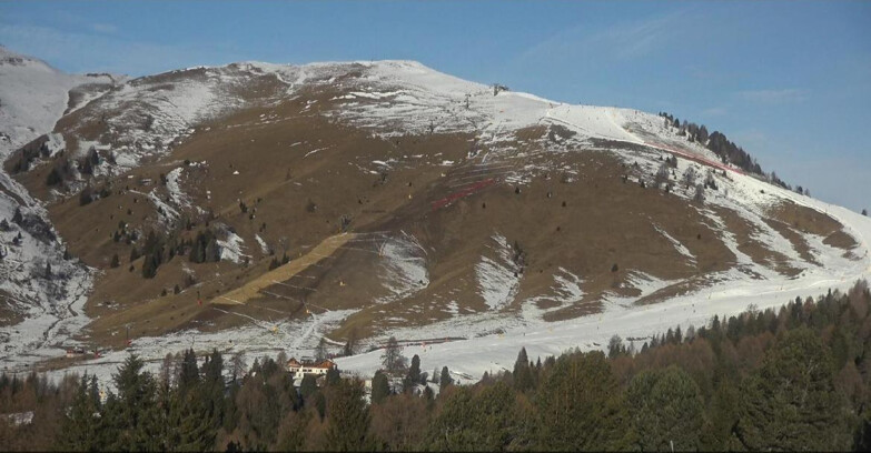 Webcam Bellamonte-Alpe Lusia  - Pista direttissima Le Cune