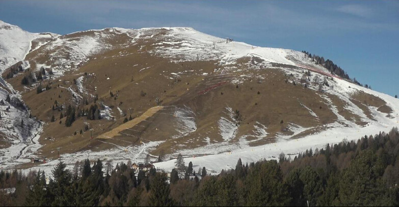 Webcam Bellamonte-Alpe Lusia  - Pista direttissima Le Cune