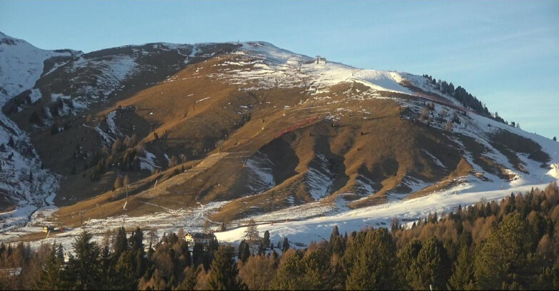 Webcam Bellamonte-Alpe Lusia - Pista direttissima Le Cune