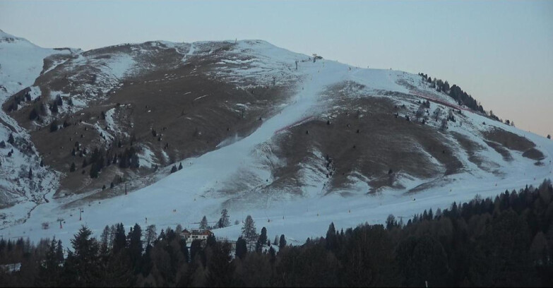 Webcam Bellamonte-Alpe Lusia - Pista direttissima Le Cune