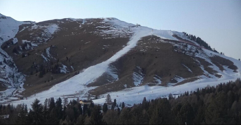 Webcam Bellamonte-Alpe Lusia  - Pista direttissima Le Cune