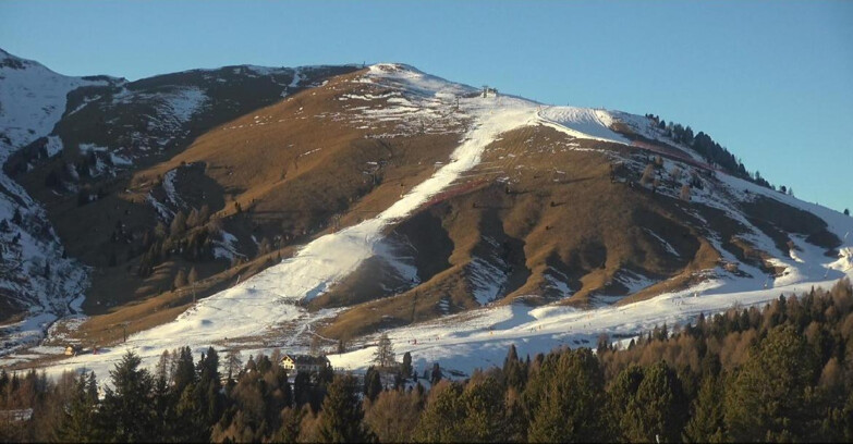 Webcam Bellamonte-Alpe Lusia - Pista direttissima Le Cune