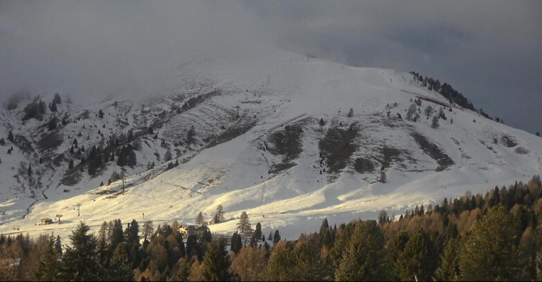 Webcam Bellamonte-Alpe Lusia - Pista direttissima Le Cune
