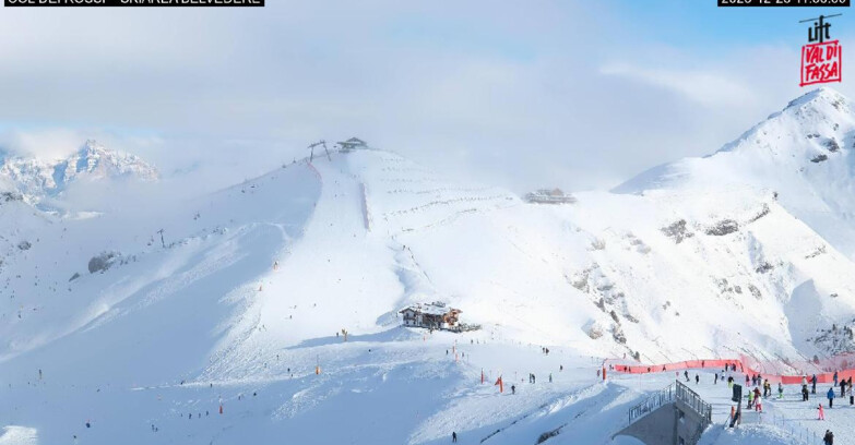 Webcam Канацей-Бельведере  - Canazei - Col dei Rossi