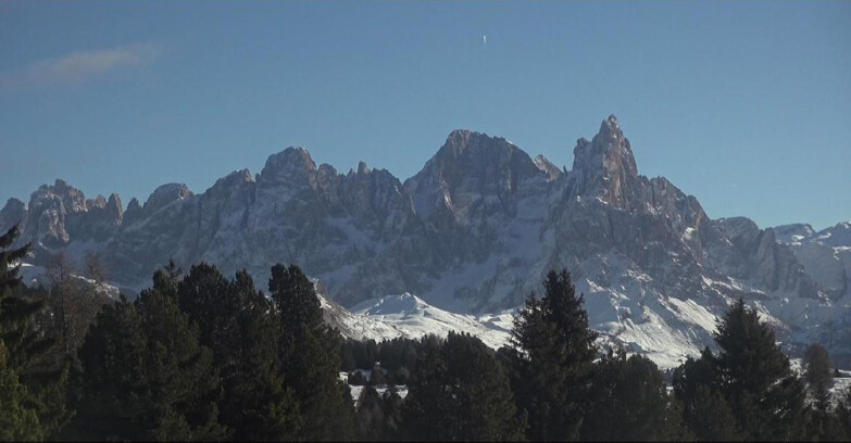 Webcam Bellamonte-Alpe Lusia - Pale di San Martino