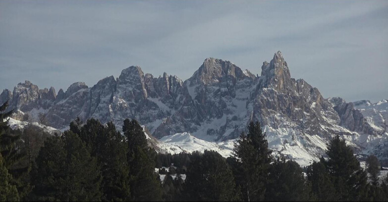Webcam Bellamonte-Alpe Lusia - Pale di San Martino
