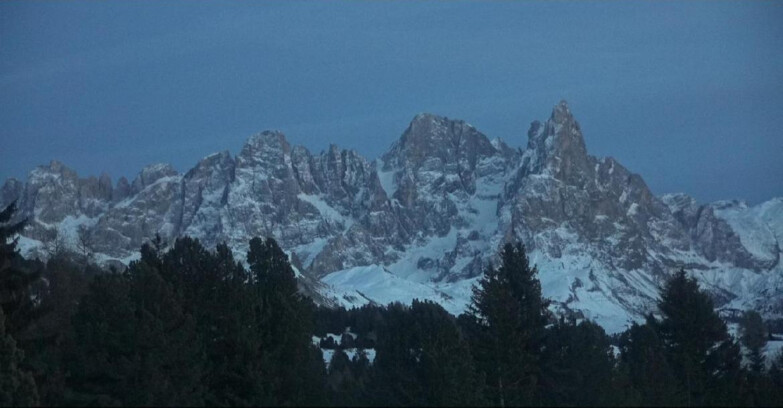 Webcam Bellamonte-Alpe Lusia - Pale di San Martino
