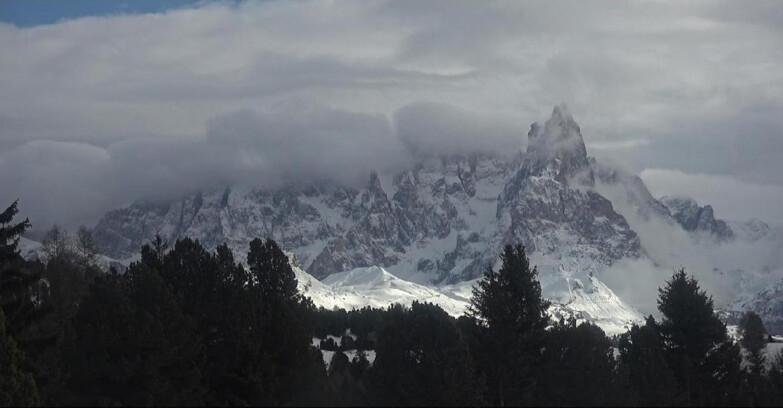 Webcam Bellamonte-Alpe Lusia - Pale di San Martino