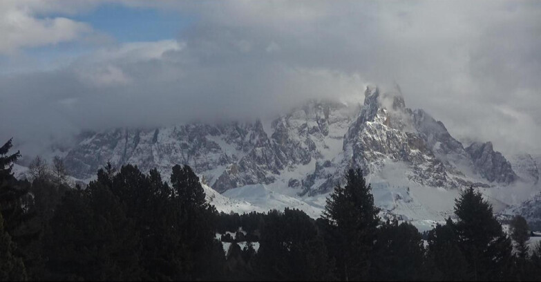 Webcam Bellamonte-Alpe Lusia - Pale di San Martino