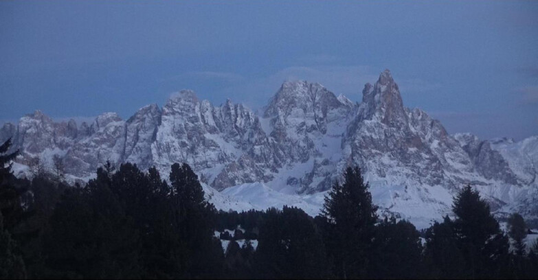 Webcam Bellamonte-Alpe Lusia - Pale di San Martino