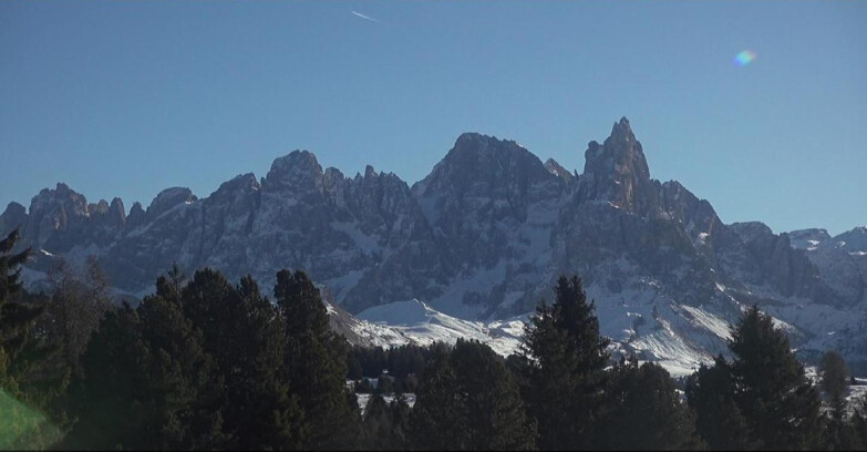 Webcam Bellamonte-Alpe Lusia  - Palagruppe
