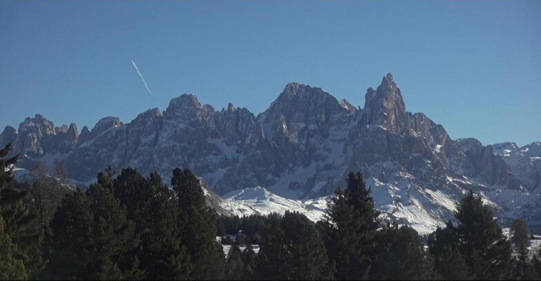 Webcam Bellamonte-Alpe Lusia  - Palagruppe
