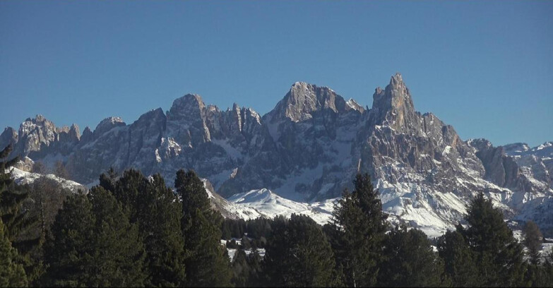 Webcam Bellamonte-Alpe Lusia  - Palagruppe
