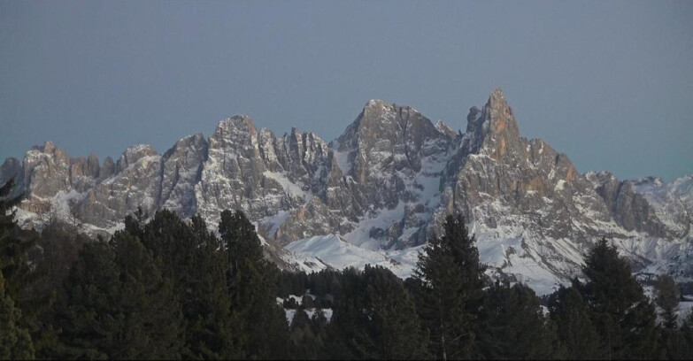 Webcam Bellamonte-Alpe Lusia  - Palagruppe