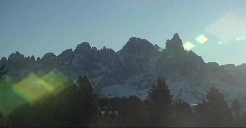 Webcam Bellamonte-Alpe Lusia  - Palagruppe