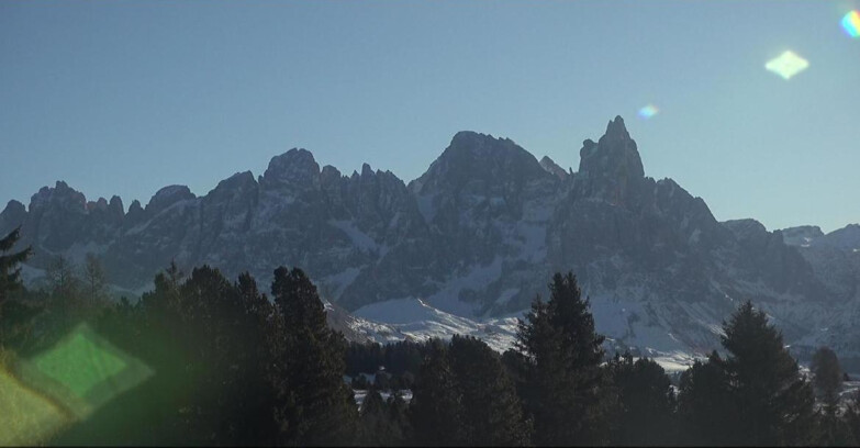 Webcam Bellamonte-Alpe Lusia  - Palagruppe