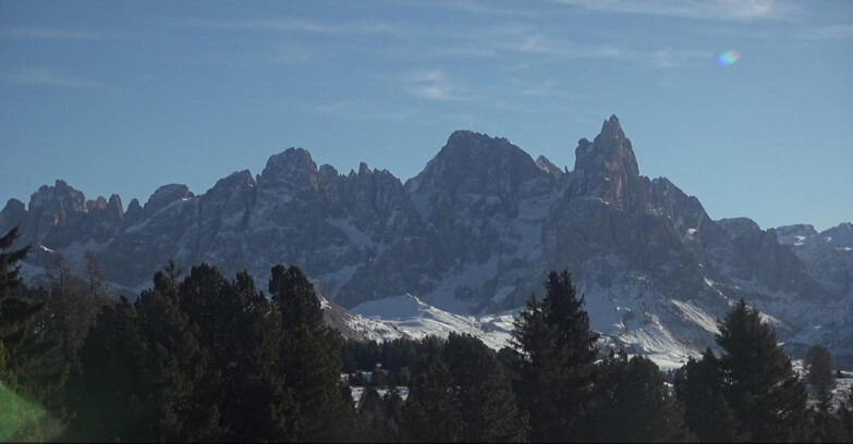 Webcam Bellamonte-Alpe Lusia  - Palagruppe