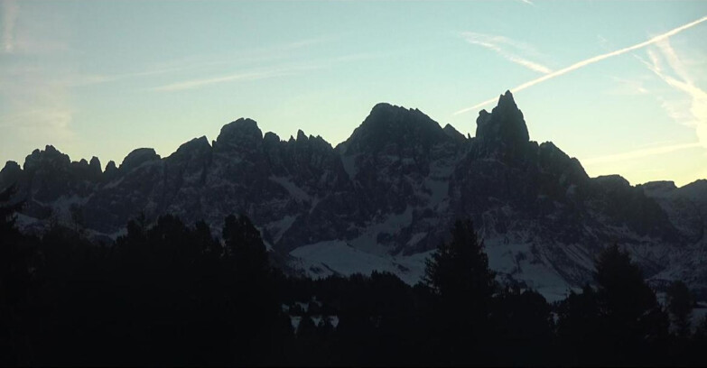 Webcam Bellamonte-Alpe Lusia - Pale di San Martino