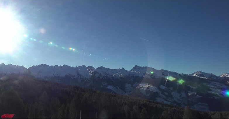Webcam Bellamonte-Alpe Lusia - Catena del Lagorai
