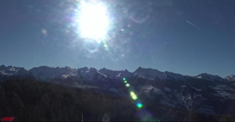 Webcam Bellamonte-Alpe Lusia - Catena del Lagorai