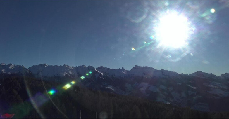 Webcam Bellamonte-Alpe Lusia - Catena del Lagorai