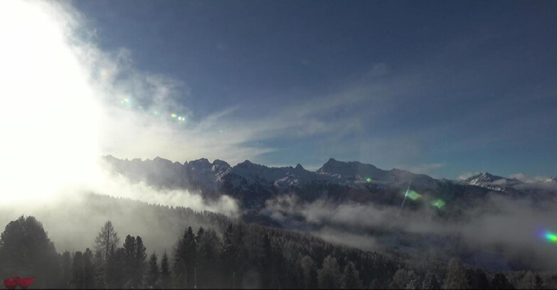 Webcam Bellamonte-Alpe Lusia  - Lagorai