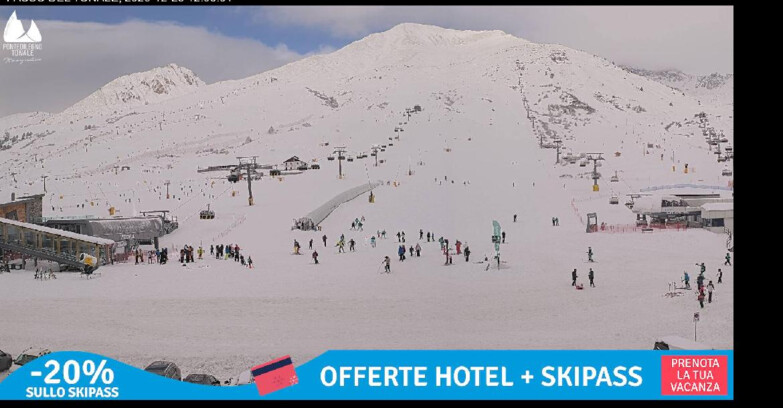 Webcam Ponte di legno-Tonale - Webcam Passo Tonale Live: Meteo, Neve e Condizioni Piste in Tempo Reale