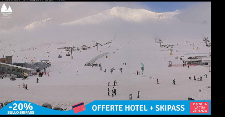 Webcam Ponte di legno-Tonale - Webcam Passo Tonale Live: Meteo, Neve e Condizioni Piste in Tempo Reale